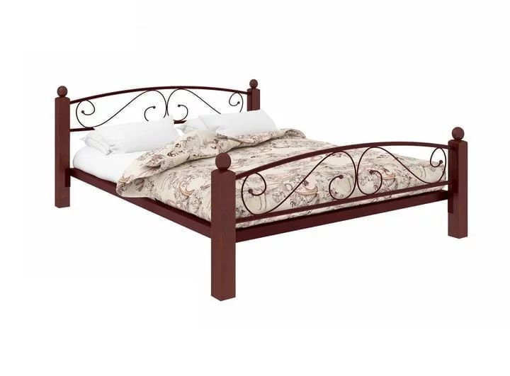 Кровать Вероника Lux Plus 1400х1900 Медная_0