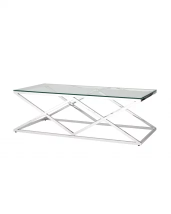 Стол журнальный ИНСИГНИЯ 120x60 Серебро Стол журнальный ИНСИГНИЯ 120x60 Серебро_0