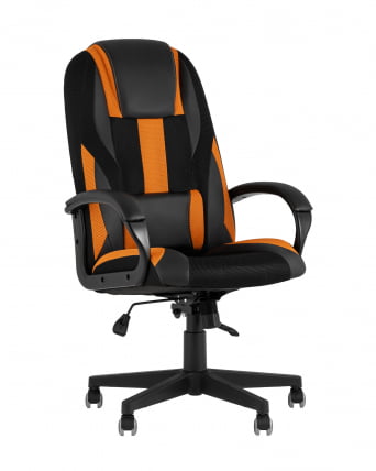Геймерское кресло TopChairs ST-CYBER 9 черный/оранжевый Геймерское кресло TopChairs ST-CYBER 9 черный/оранжевый_0