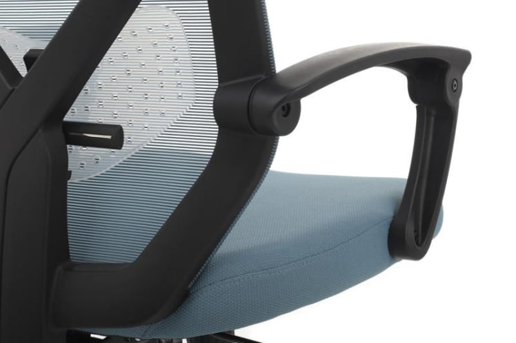 Кресло Оливер РCХ В-203АC Черный пластик/Синий / Oliver RCH W-203AC_9