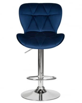 Стул барный DOBRIN BARNY (синий велюр (MJ9-117)) 2 шт_7