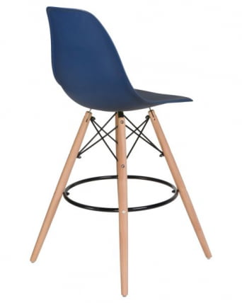 Стул барный ДОБРИН ДСВ БАР (ножки светлый бук, цвет темно-синий (БЕ-12)) 2 шт / DOBRIN DSW BAR (BE-12))_4