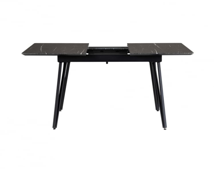 Стол Диего раздвиж. 120-160 Темный мрамор/Бабочка_1