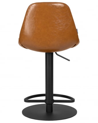 Стул барный DOBRIN ROME (коричневый винтажный PU (MS09))_4