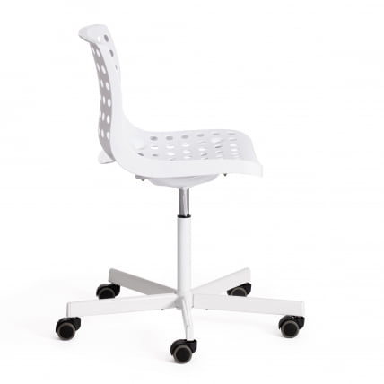 Офисное кресло SKALBERG OFFICE (mod. C-084-B) металл/пластик, 46 х 59 х 75-90 см, White (белый)_1