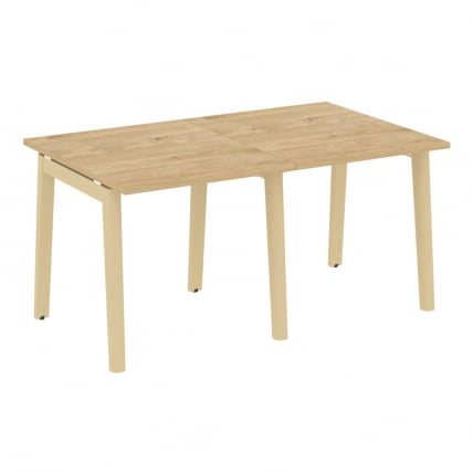 Стол переговорный (2 столешницы) ONIX WOOD OW.PRG-2.0 Тиквуд Светлый/Светлый_0