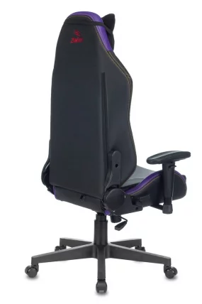 Геймерское кресло Zombie HERO JOKER PRO Черный-фиолетовый_3