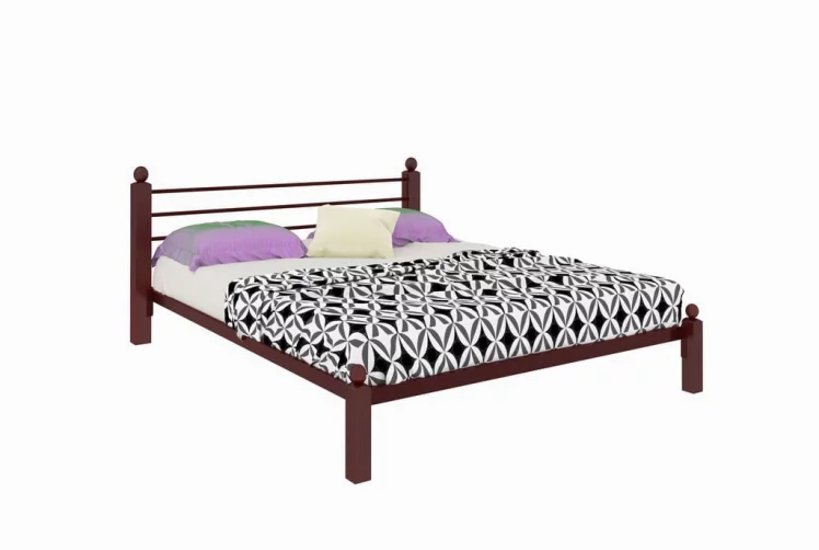 Кровать Милана Lux 1400х2000 Коричневая_0