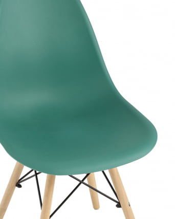Стул Eames Style DSW серо-зеленый (разборный каркас)_5