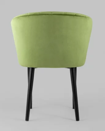 Стул с подлокотниками Нейтон велюр Травяной_4