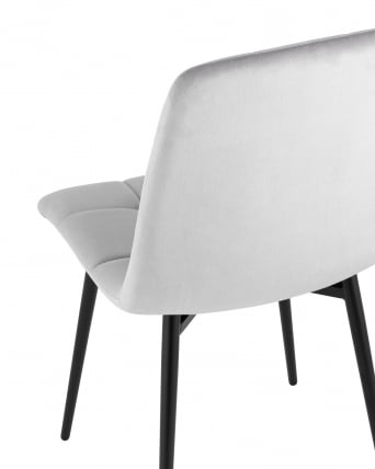 Стул Одди велюр светло-серый 4 шт. комплект_6