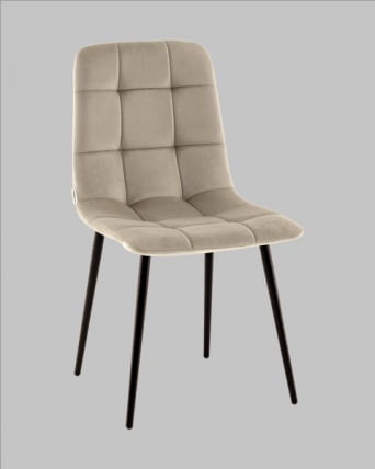 Стул Одди НЕВ велюр бежевый / NEW_0