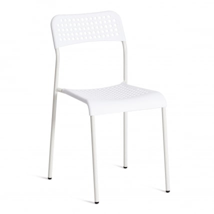 Стул ADDE (mod. C-049) металл/пластик, 39 х 49 х 78 см, White (белый)_0