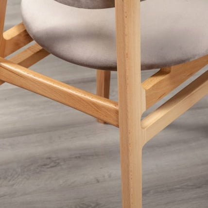 Стул Калипсо Воод /хеат грай / Calipso Wood /heat gray_8