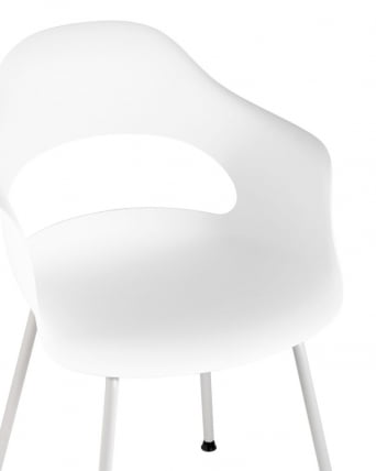 Стул Ладй пластик белый 4 шт. / Lady_6