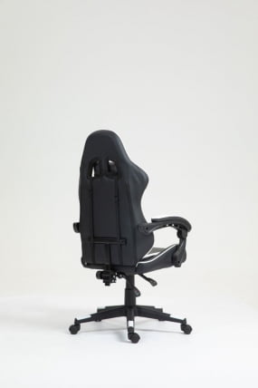 Кресло спортивное TopChairs Shadow черно-белый Кресло спортивное TopChairs Shadow черно-белый_6