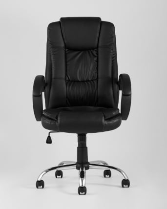 Компьютерное кресло ТопЧаирс Атлант экокожа Черное / TopChairs Atlant_3