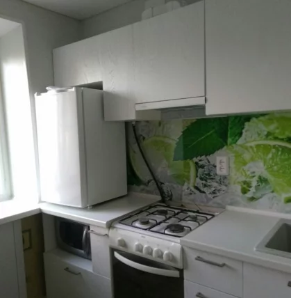 Глянцевый фартук (КОМПОЗИТ) KM 19_4