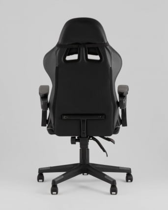 Кресло спортивное TopChairs Shadow черно-серый_3
