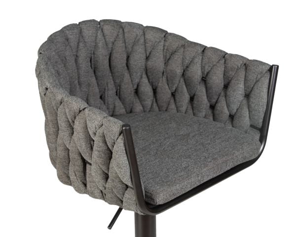 Стул барный DOBRIN LEON (графитовая ткань (LAR-275-21)) 2 шт_7