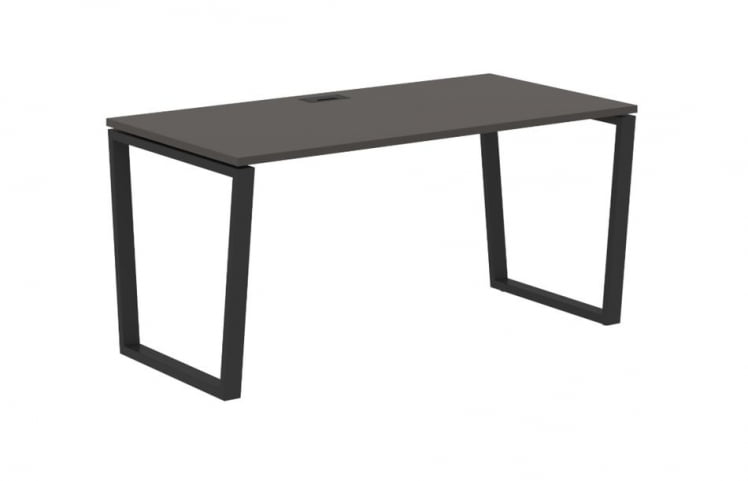 Стол письменный EDIS EVST 1580 Мокко Черный_0