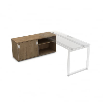 Тумба купе опорная GLOSS LINE 9НТ.015 Teakwood_0