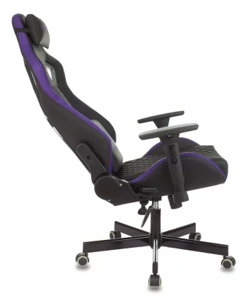 Геймерское кресло Knight Outrider Black-Violet Геймерское кресло Knight Outrider Black-Violet_4