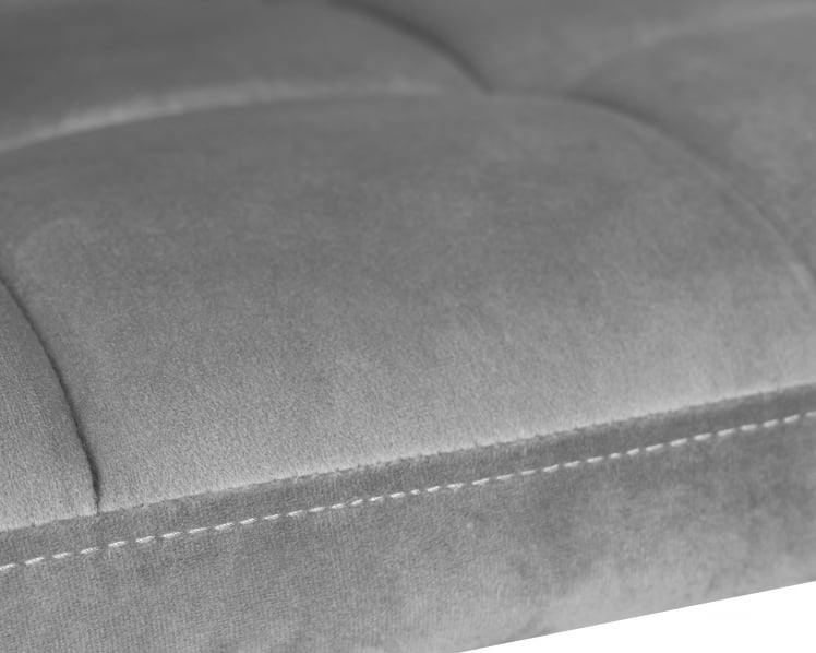 Офисное кресло для персонала DOBRIN TERRY BLACK (серый велюр (MJ9-75))_6