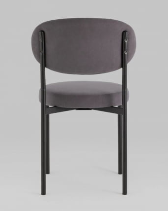 Стул Бриф SN велюр Темно-серый_4