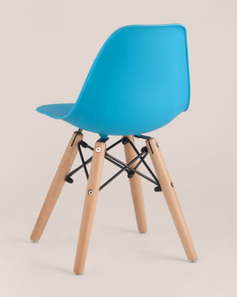 Стул ЕАМЕС ДСВ детский Голубой / EAMES DSW_4