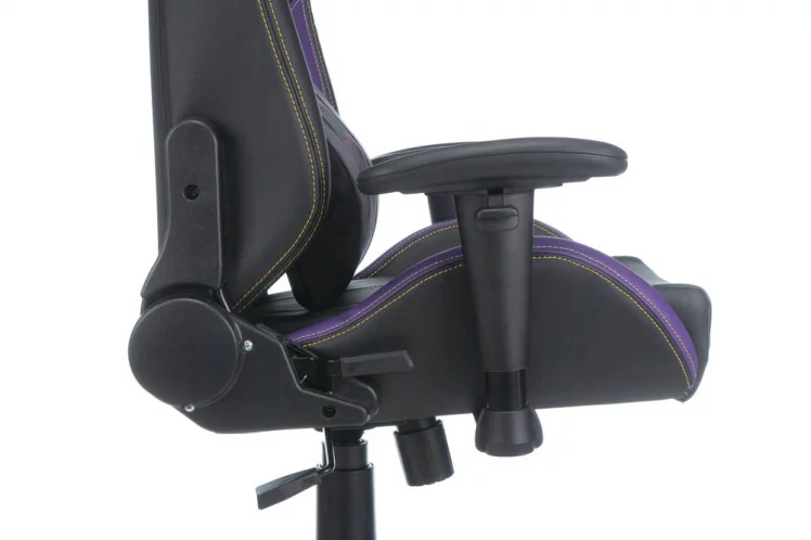 Геймерское кресло Zombie HERO JOKER PRO Черный-фиолетовый_9