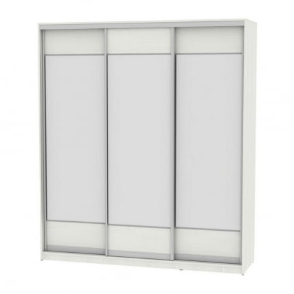 Шкаф-купе B-230х200х60-3(ВД-D8D8D8)_0