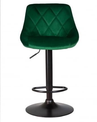 Стул барный DOBRIN LOGAN BLACK (зеленый велюр (MJ9-88)) 2 шт_6