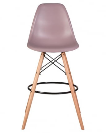 Стул барный ДОБРИН ДСВ БАР (ножки светлый бук, цвет сиреневый (П-04)) 2 шт / DOBRIN DSW BAR (P-04))_6