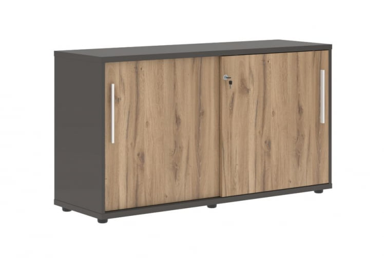 Шкаф с дверьми-купе EDIS ELC 1343 Дуб Денвер светлый Белый Мокко_0