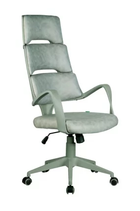 Кресло оператора Riva Chair SAKURA (серый пластик) Пепельный_0