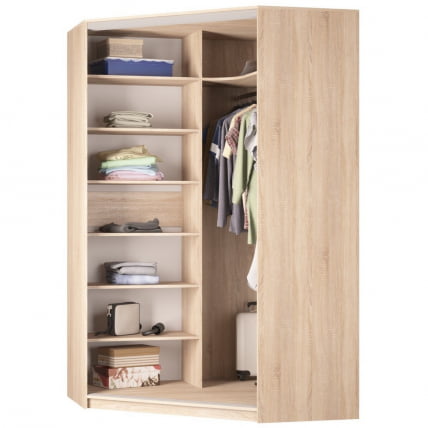 Шкаф-купе YA-230х1400-718-1(ЯАС-D4D4)_1