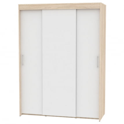 Шкаф-купе Т-3-198х145х60(ДСС-Белый-9) / T-3-198х145х60(ДСС-Белый-9)_0