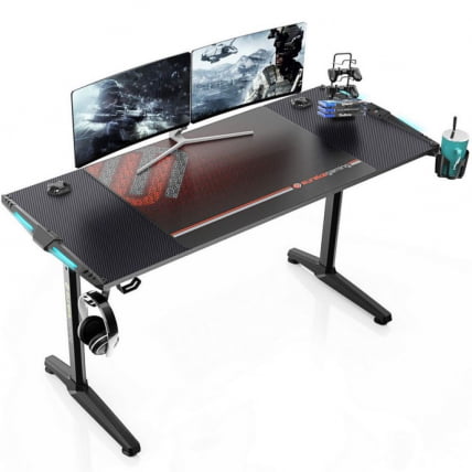 Стол для компьютера (для геймеров) EUREKA GIP 55 Black_2