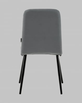 Стул Кристенсен велюр серый_4