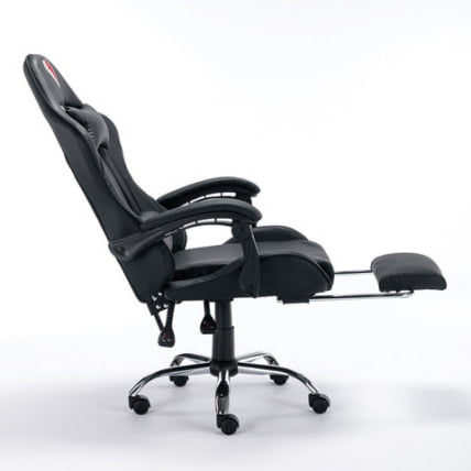 Кресло компьютерное BRABIX Dexter GM-135 подножка Черное_8