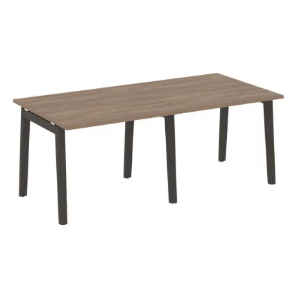 Стол переговорный (2 столешницы) ONIX WOOD OW.PRG-2.1 Дуб Аризона/Темный_0