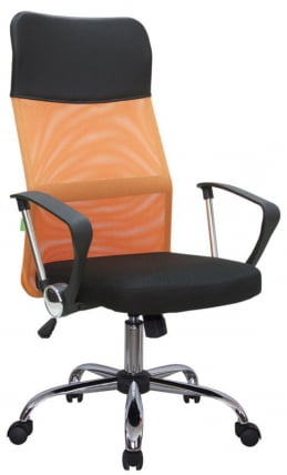 Кресло Smart RCH 8074 Оранжевый/Черный_0