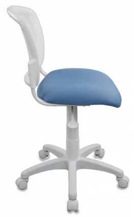 Кресло детское БЮРОКРАТ CH-W296NX/26-24 Белый Голубой_3