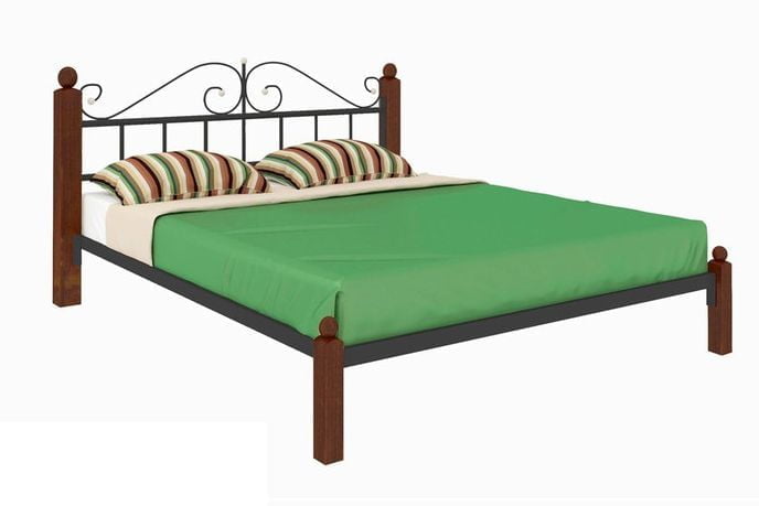 Кровать Диана Lux 1600х2000 Черная_0