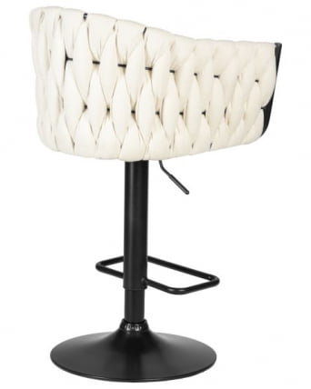 Стул барный DOBRIN LEON (кремовая ткань (LAR 275-33)) 2 шт_3