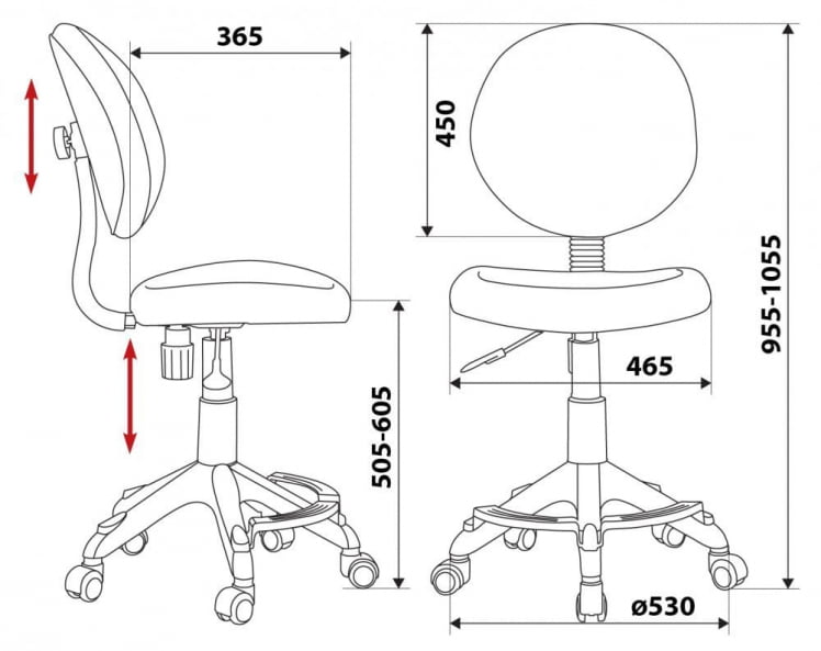 Кресло детское Бюрократ KD-W6-F/TW-13A_4