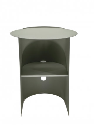 Журнальный столик Floire металл оливковый_2