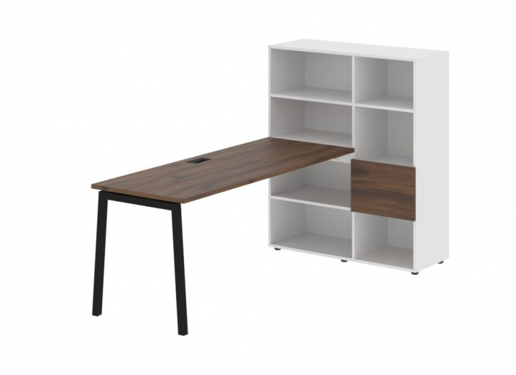 Рабочая станция EDIS ELRST 1117 Дуб Денвер светлый Белый Белый_0