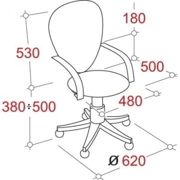 Кресло EChair-304 329252 Черное_1